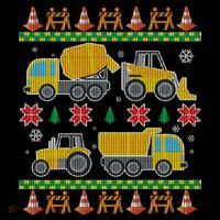 Tractors And Bulldozers Ugly Christmas Sweater Coffee Mug thumb 5