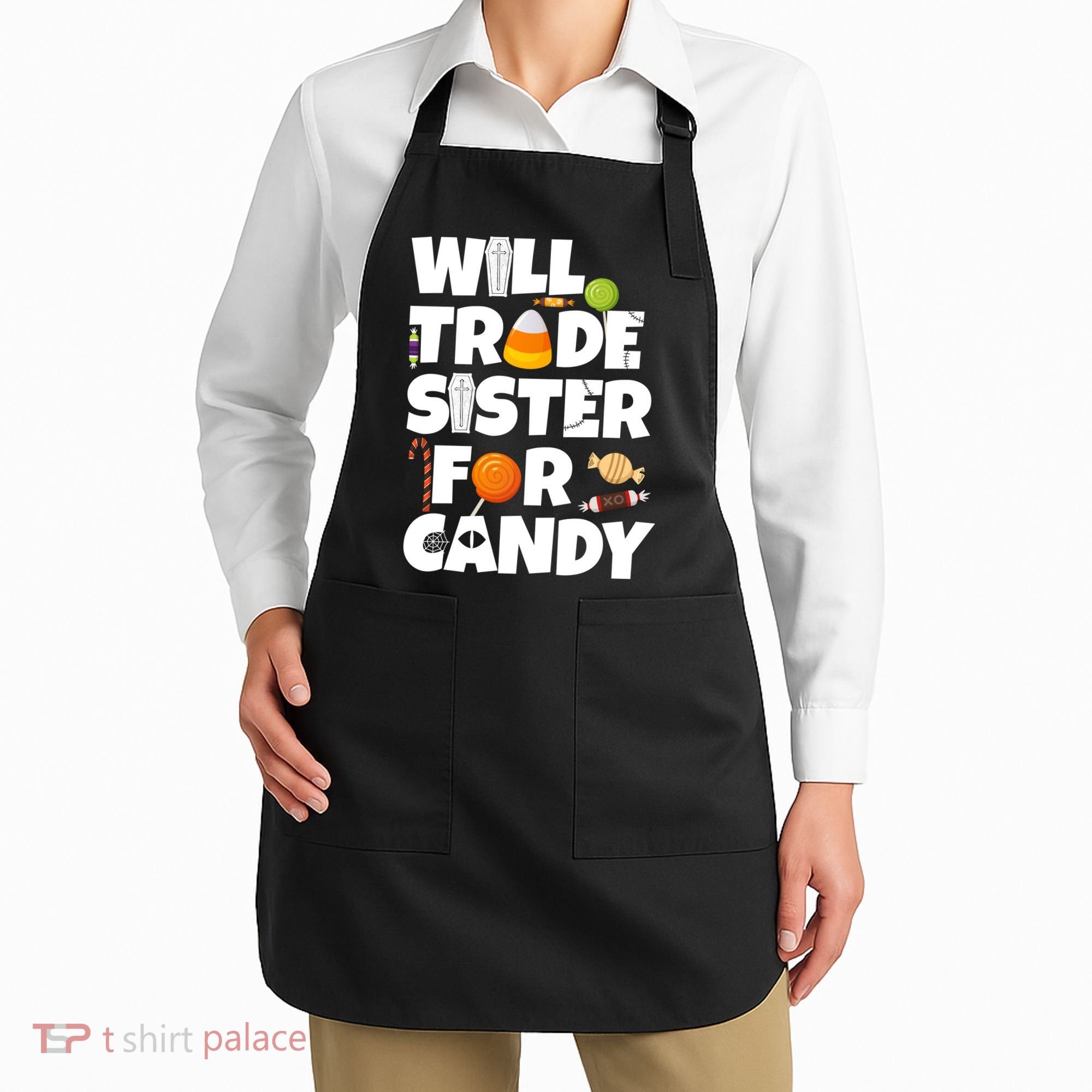 Trade My Sister For Candy Apron
