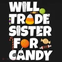 Trade My Sister For Candy Bucket Hat thumb 4