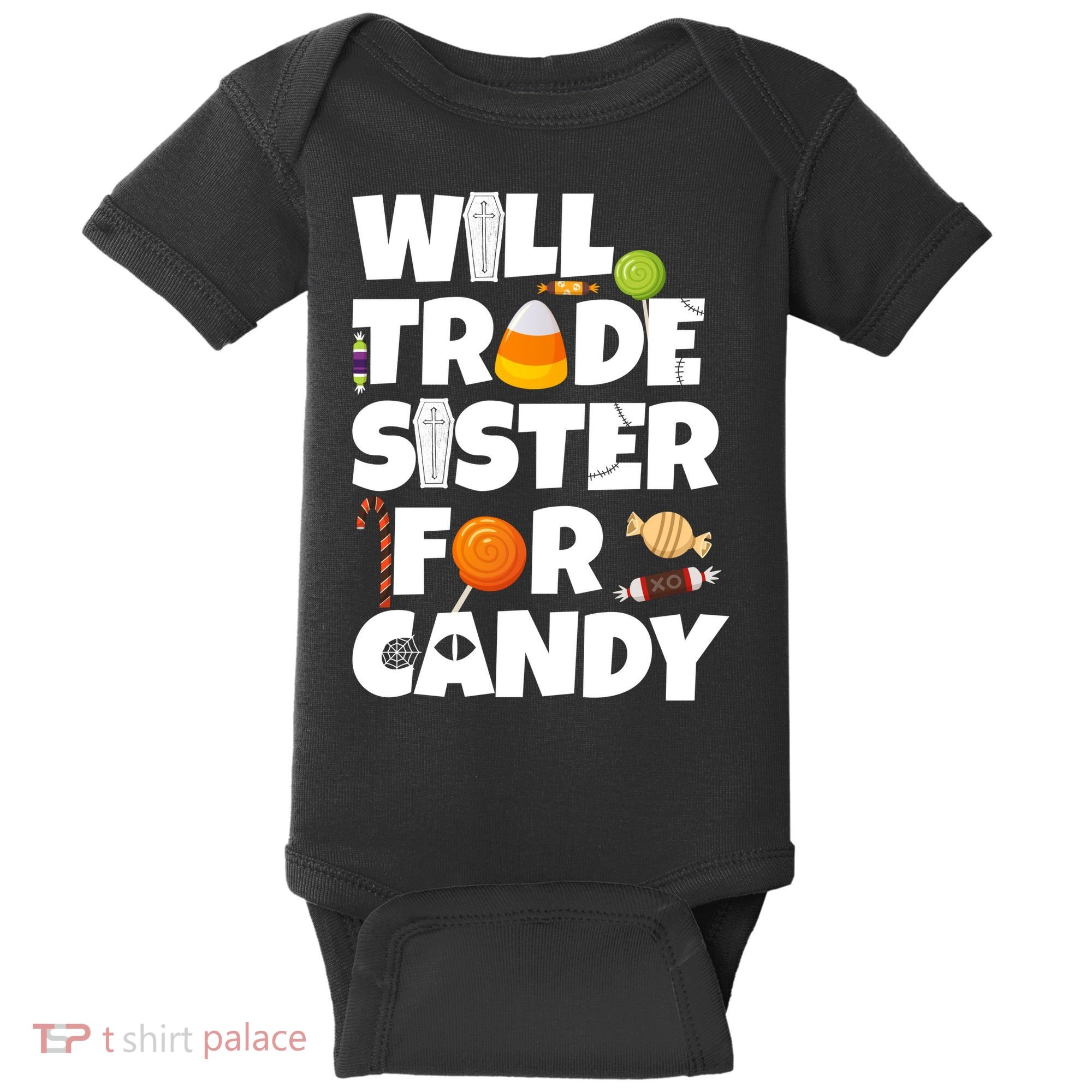 Trade My Sister For Candy Baby Bodysuit