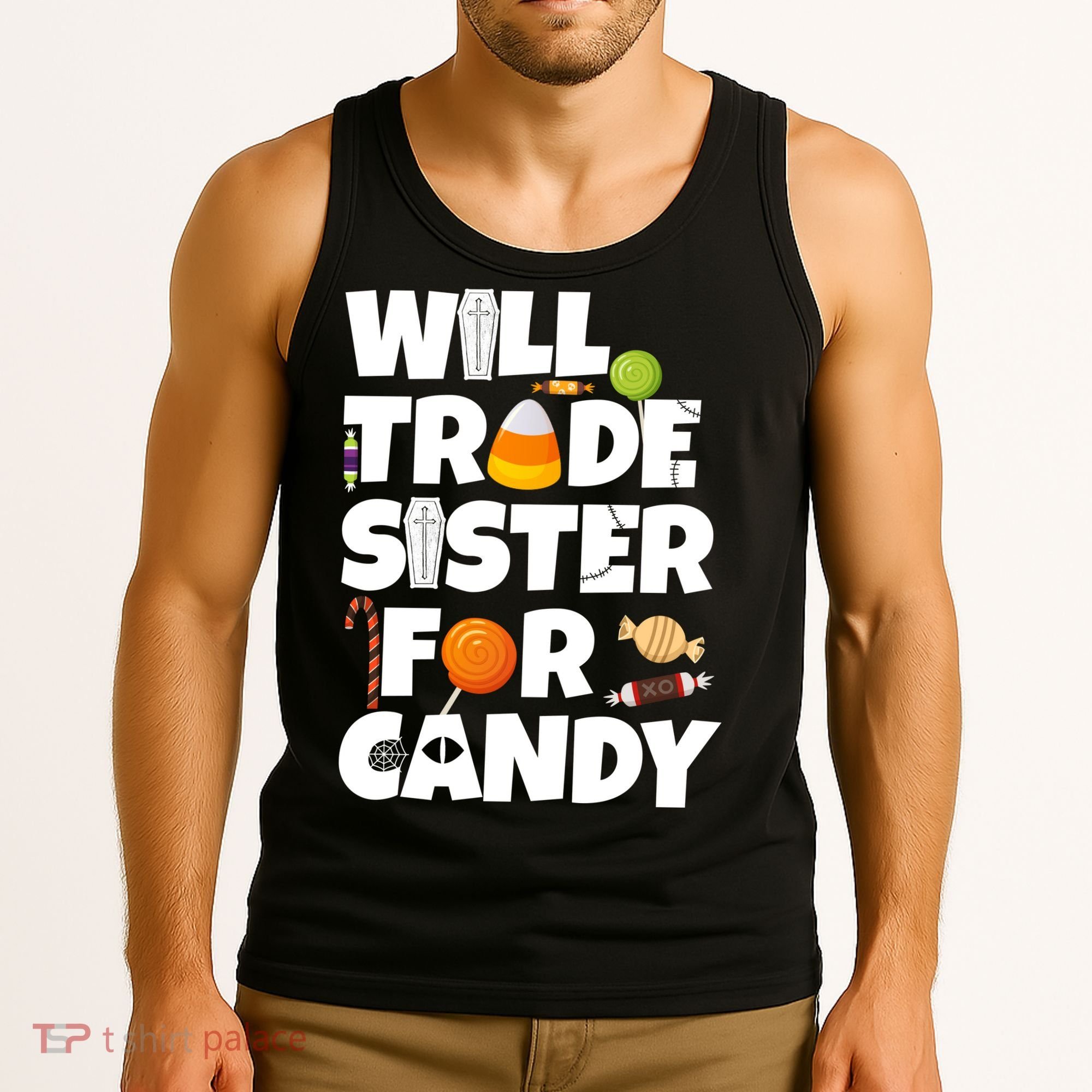 Trade My Sister For Candy Tank Top