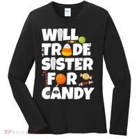 Trade My Sister For Candy Women's Long Sleeve Shirt thumb 0