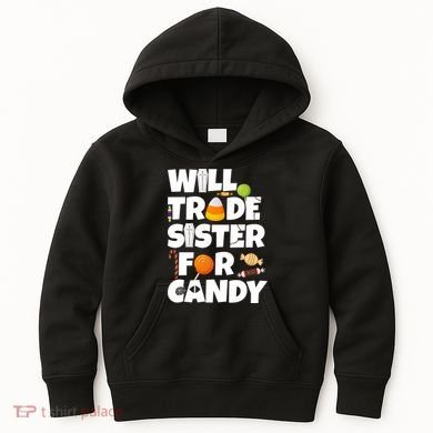 Trade My Sister For Candy Kids Hoodie