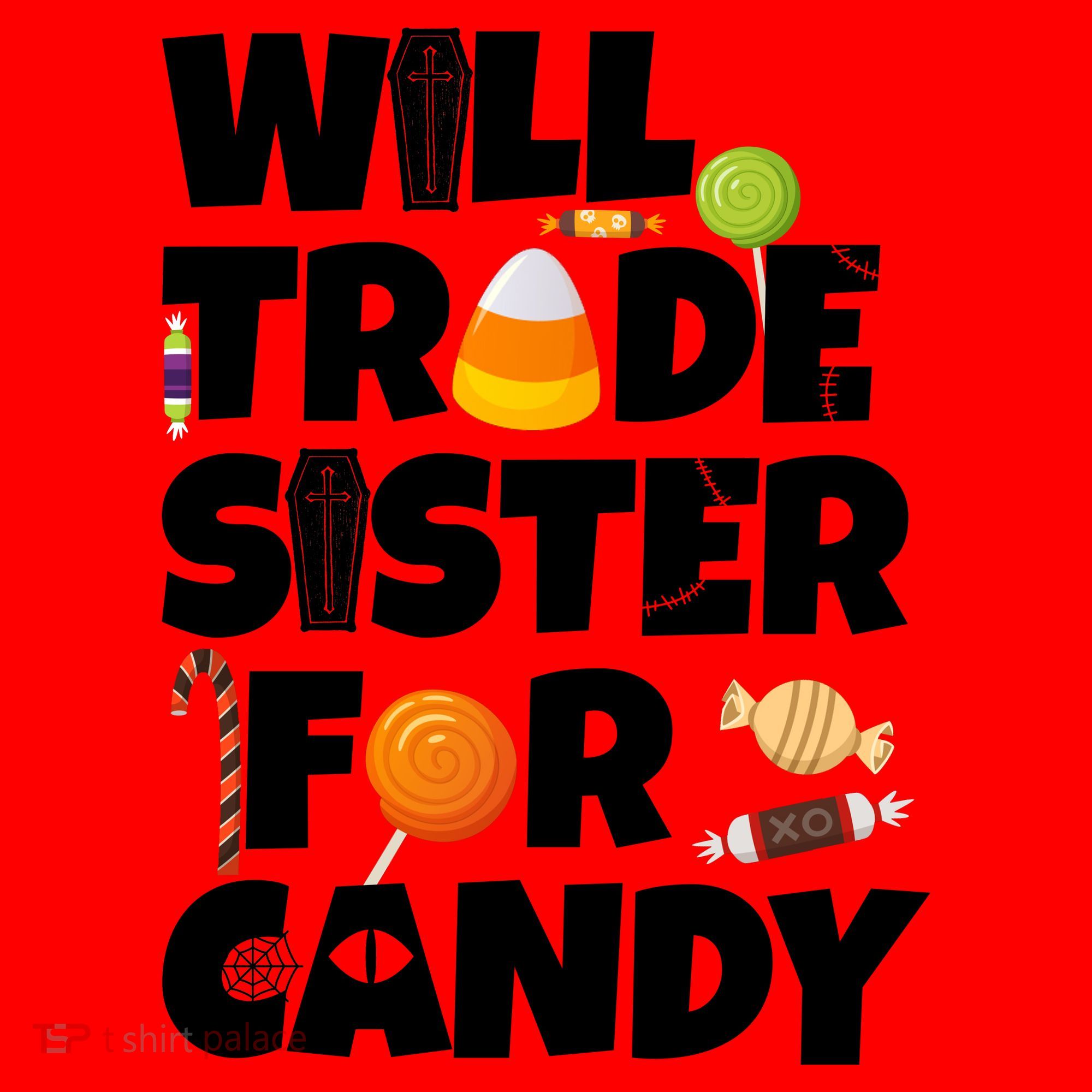 Trade My Sister For Candy Santa Hat