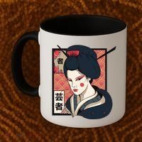 Traditional Geisha Coffee Mug thumb 2