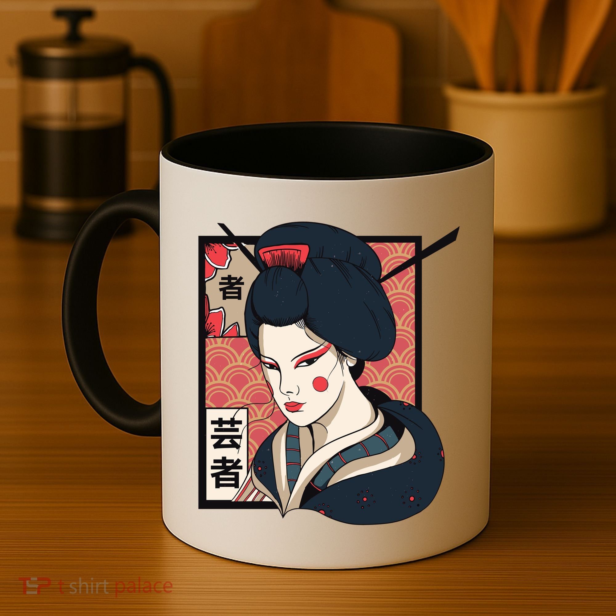Traditional Geisha Coffee Mug