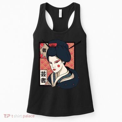 Traditional Geisha Women's Tank Top