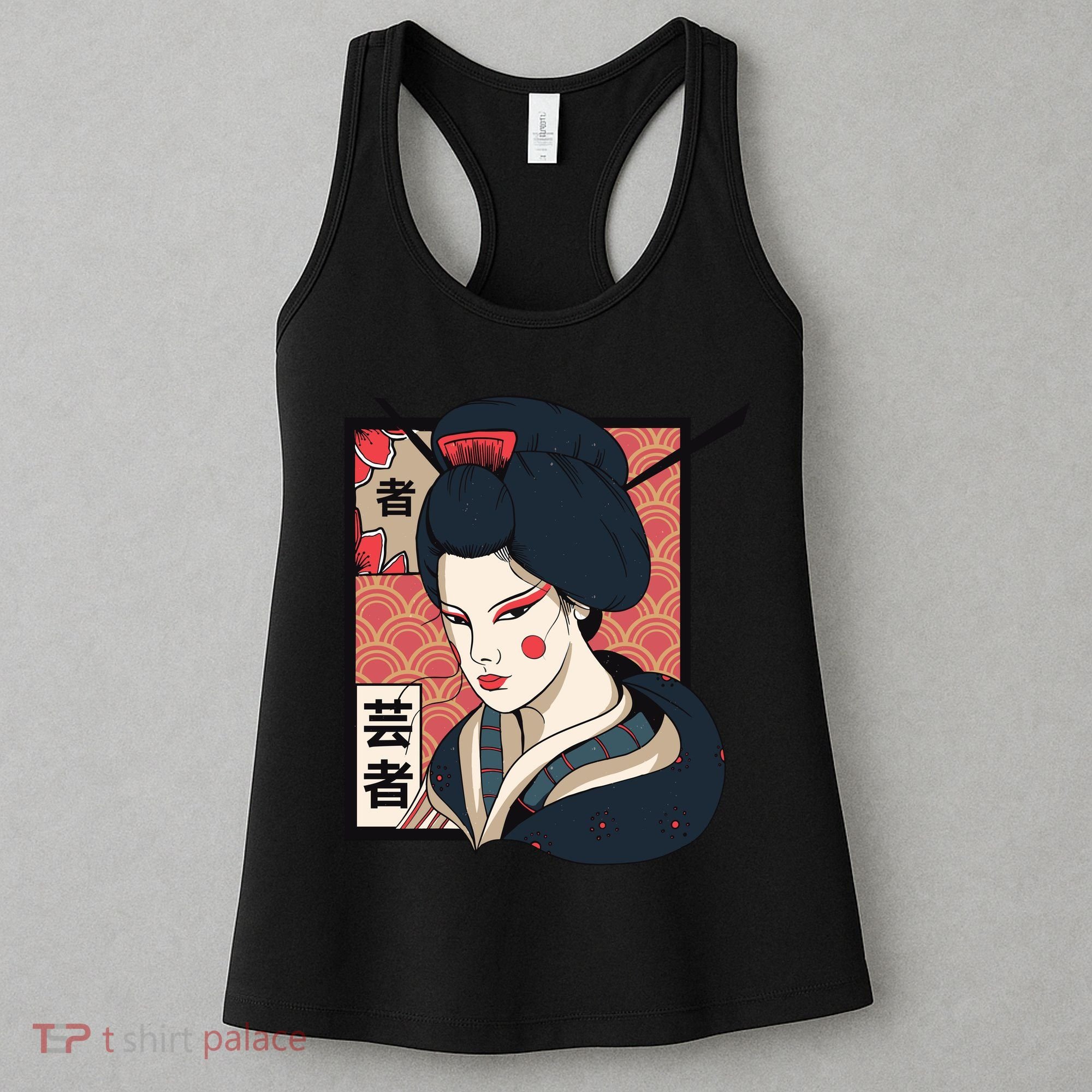 Traditional Geisha Women's Tank Top