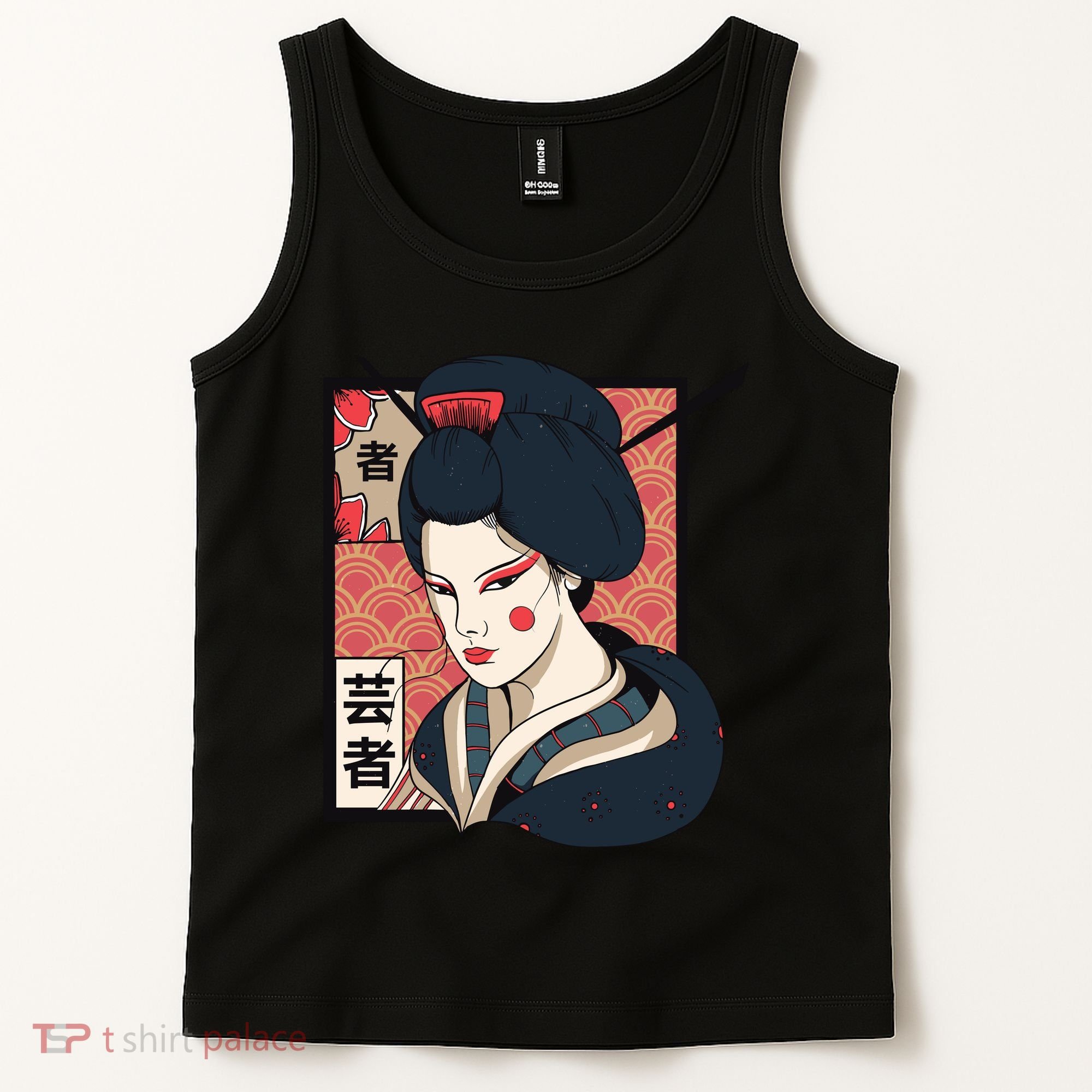 Traditional Geisha Tank Top
