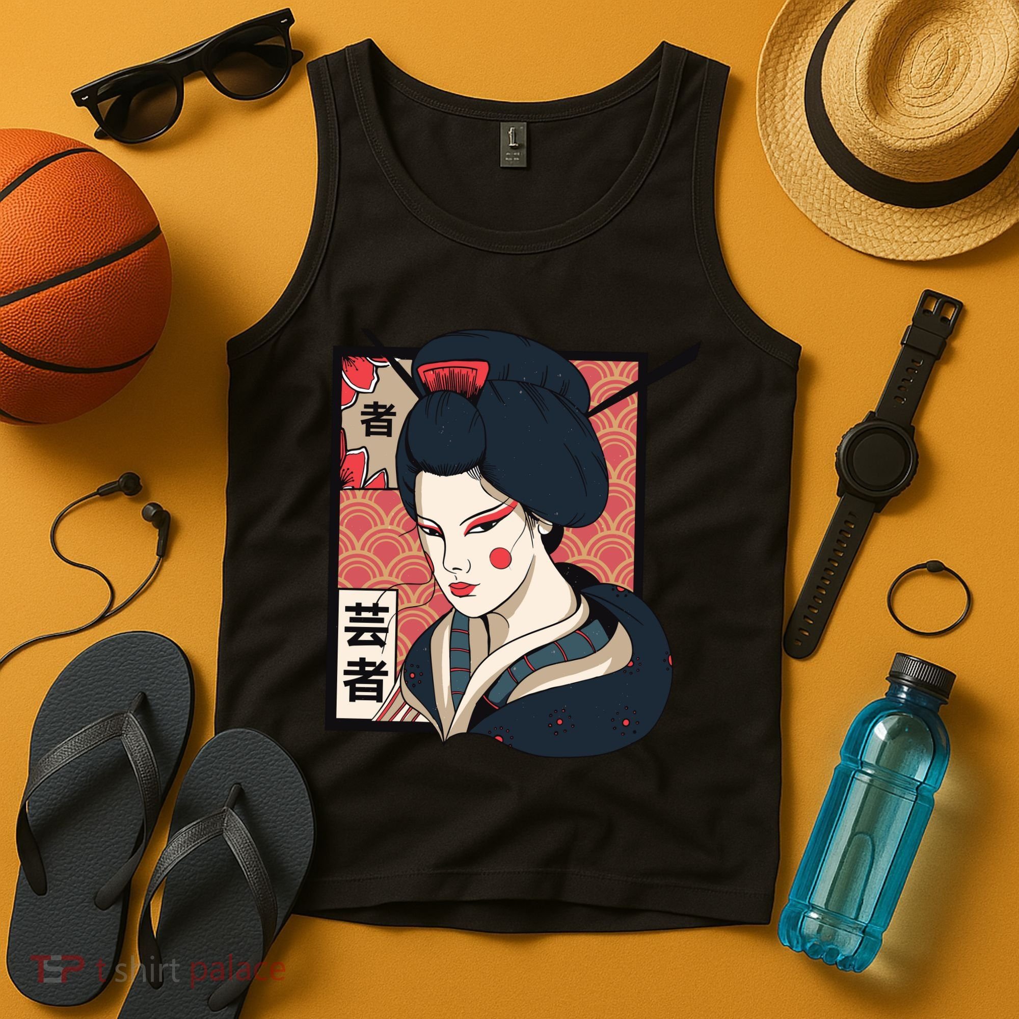 Traditional Geisha Tank Top