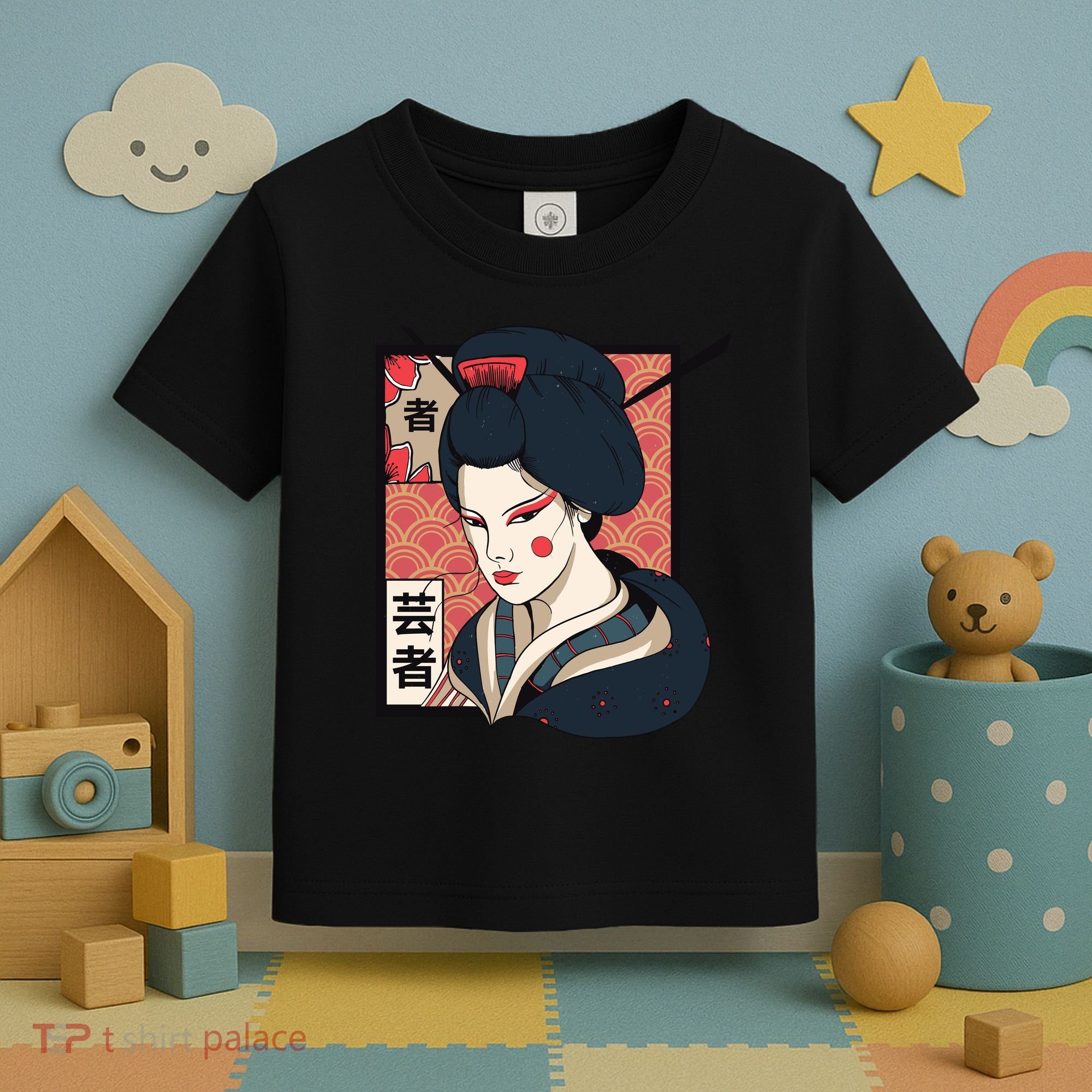 Traditional Geisha Toddler T-Shirt