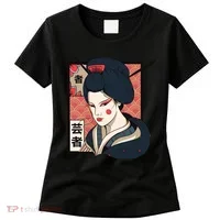 Traditional Geisha Women's T-Shirt thumb 0