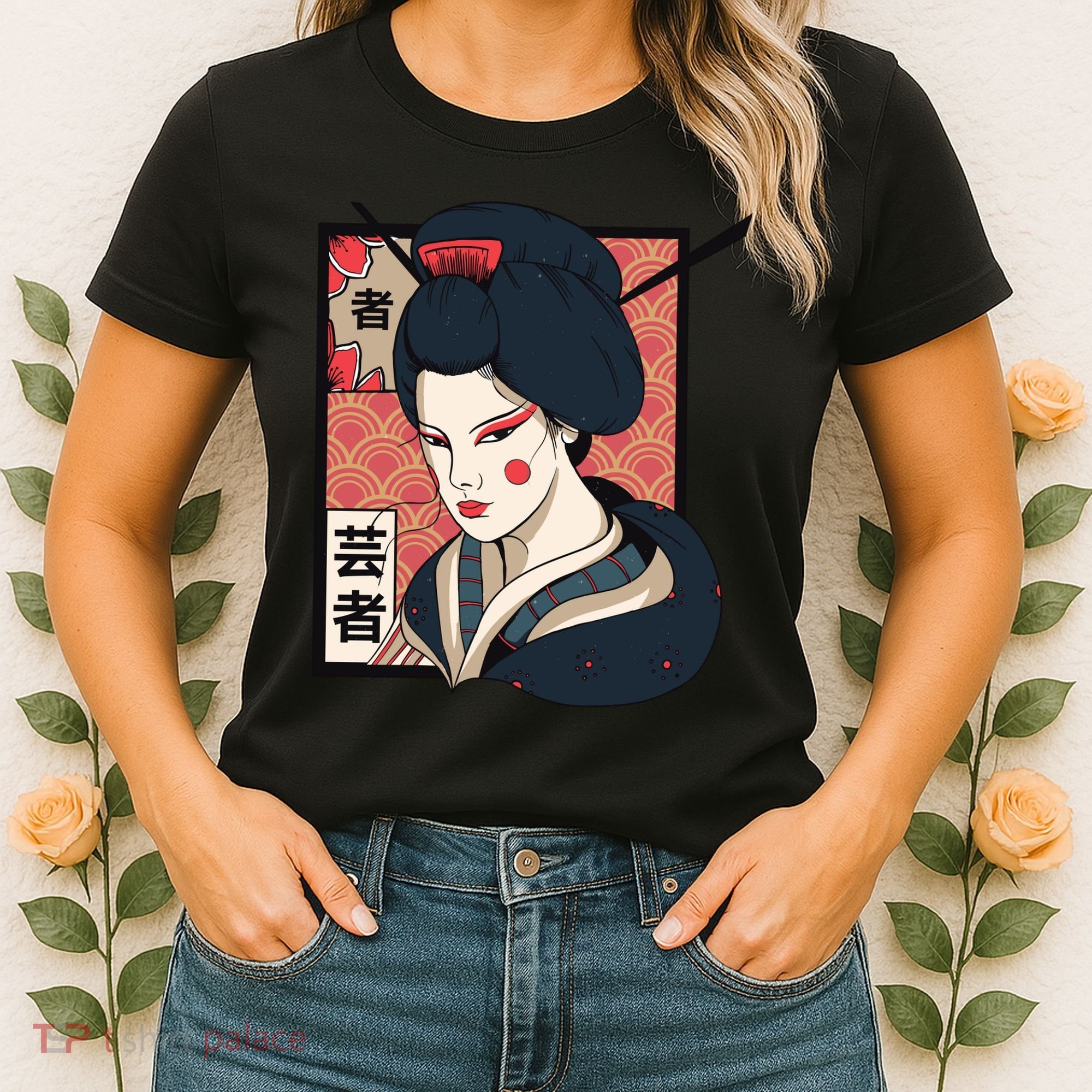 Traditional Geisha Women's T-Shirt