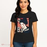 Traditional Geisha Women's T-Shirt thumb 4