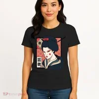 Traditional Geisha Women's T-Shirt thumb 4