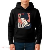 Traditional Geisha Kids Hoodie thumb 4
