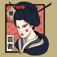 Traditional Geisha Sweatshirt thumb 2