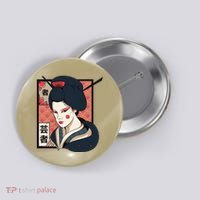 Traditional Geisha Button thumb 0
