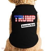 America First Donald Trump Doggie Tank thumb 0
