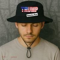America First Donald Trump Bucket Hat thumb 2