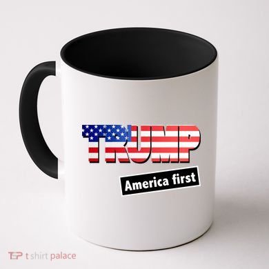 America First Donald Trump Coffee Mug