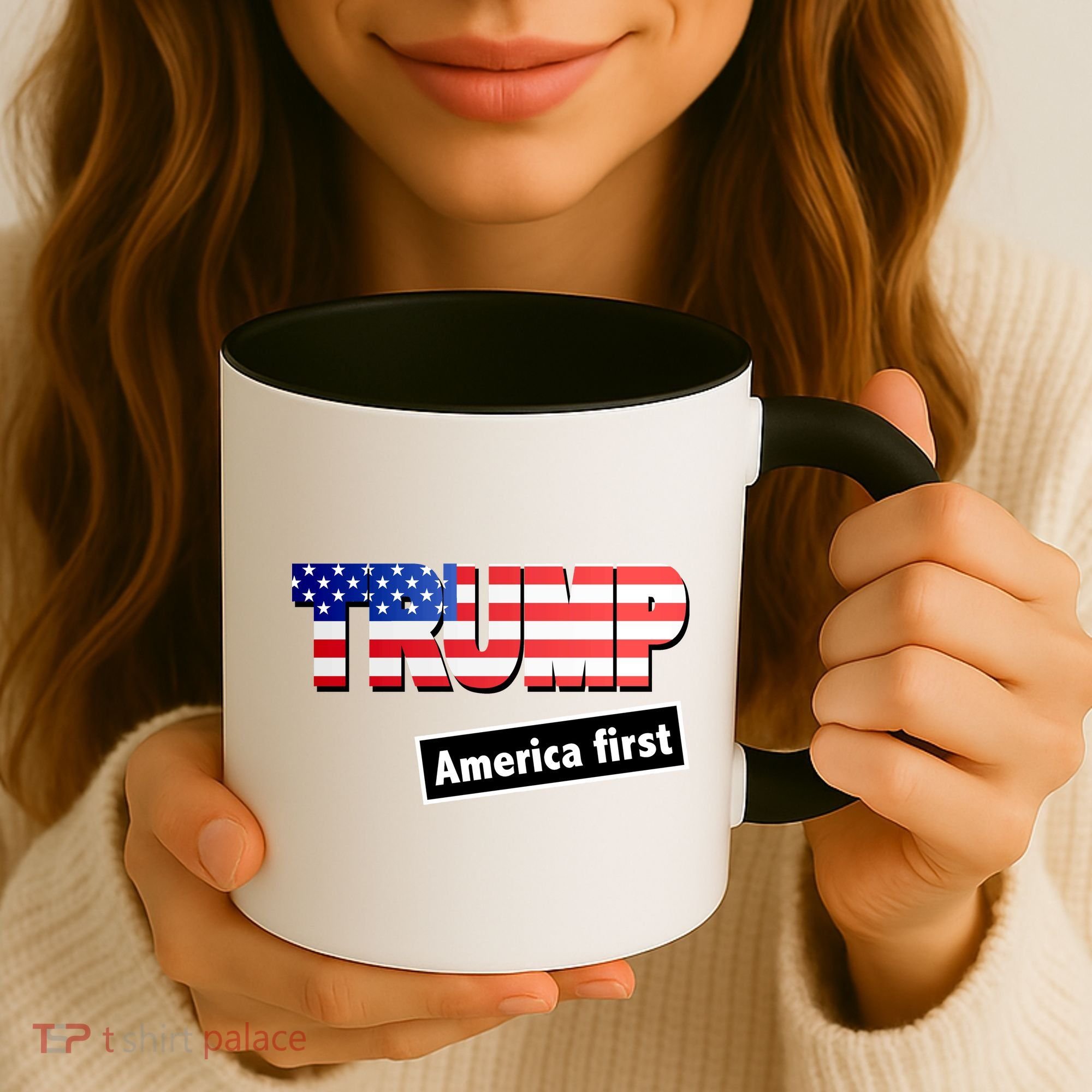 America First Donald Trump Coffee Mug