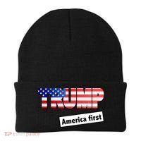 America First Donald Trump Beanie thumb 0