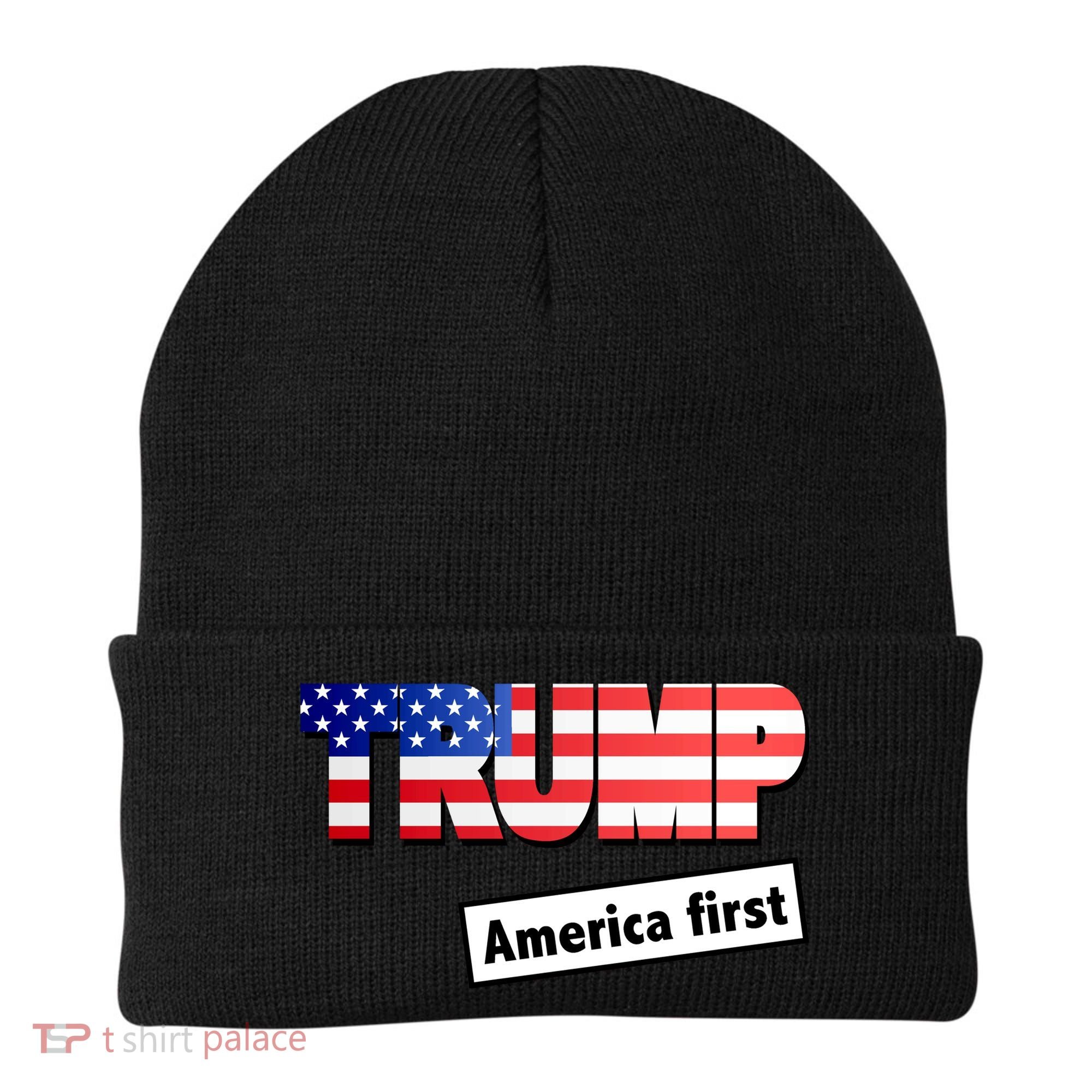 America First Donald Trump Beanie