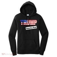 America First Donald Trump Women's Hoodie thumb 0