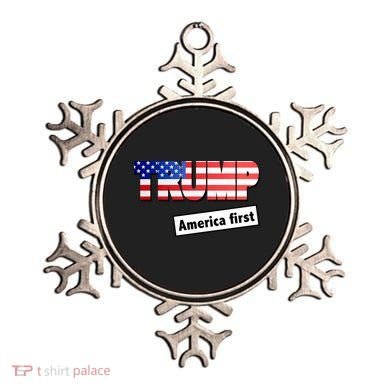 America First Donald Trump Ornament