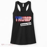 America First Donald Trump Women's Tank Top thumb 0