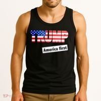 America First Donald Trump Tank Top thumb 3