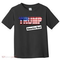 America First Donald Trump Toddler T-Shirt thumb 0