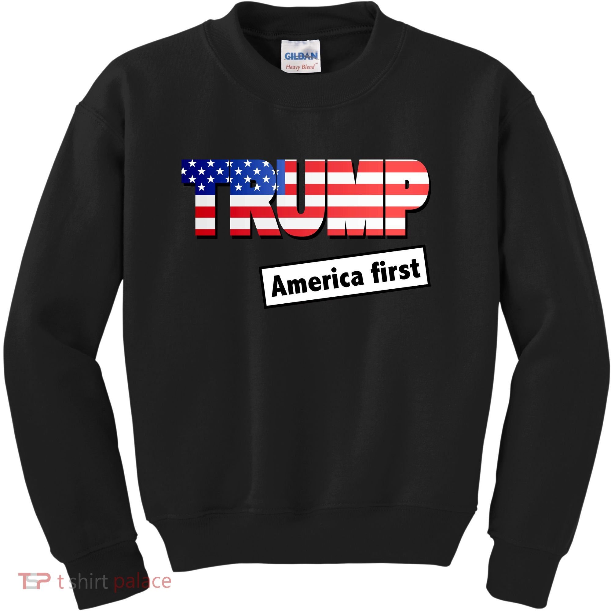 America First Donald Trump Kids Sweatshirt