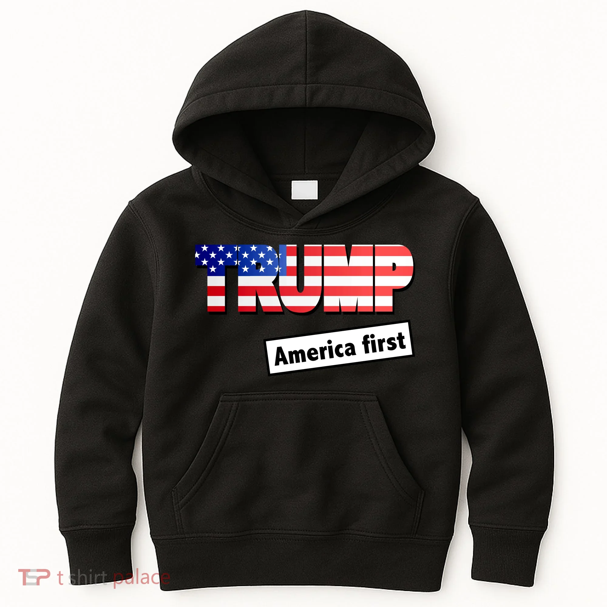 America First Donald Trump Kids Hoodie