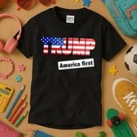 America First Donald Trump Kids T-Shirt thumb 3