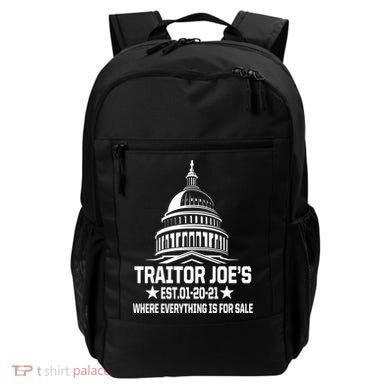 Traitor Joe's Est.01-20-21 Everything Is For Sale Backpack