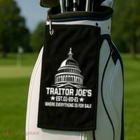 Traitor Joe's Est.01-20-21 Everything Is For Sale Golf Towel thumb 2