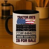 Traitor Joe's Where Everything Is For Sale Coffee Mug thumb 4