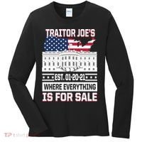 Traitor Joe's Where Everything Is For Sale Women's Long Sleeve Shirt thumb 0