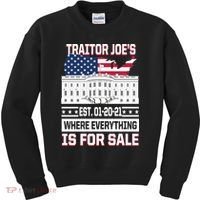 Traitor Joe's Where Everything Is For Sale Kids Sweatshirt thumb 0