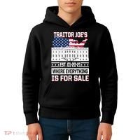 Traitor Joe's Where Everything Is For Sale Kids Hoodie thumb 4