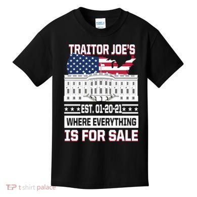 Traitor Joe's Where Everything Is For Sale Kids T-Shirt