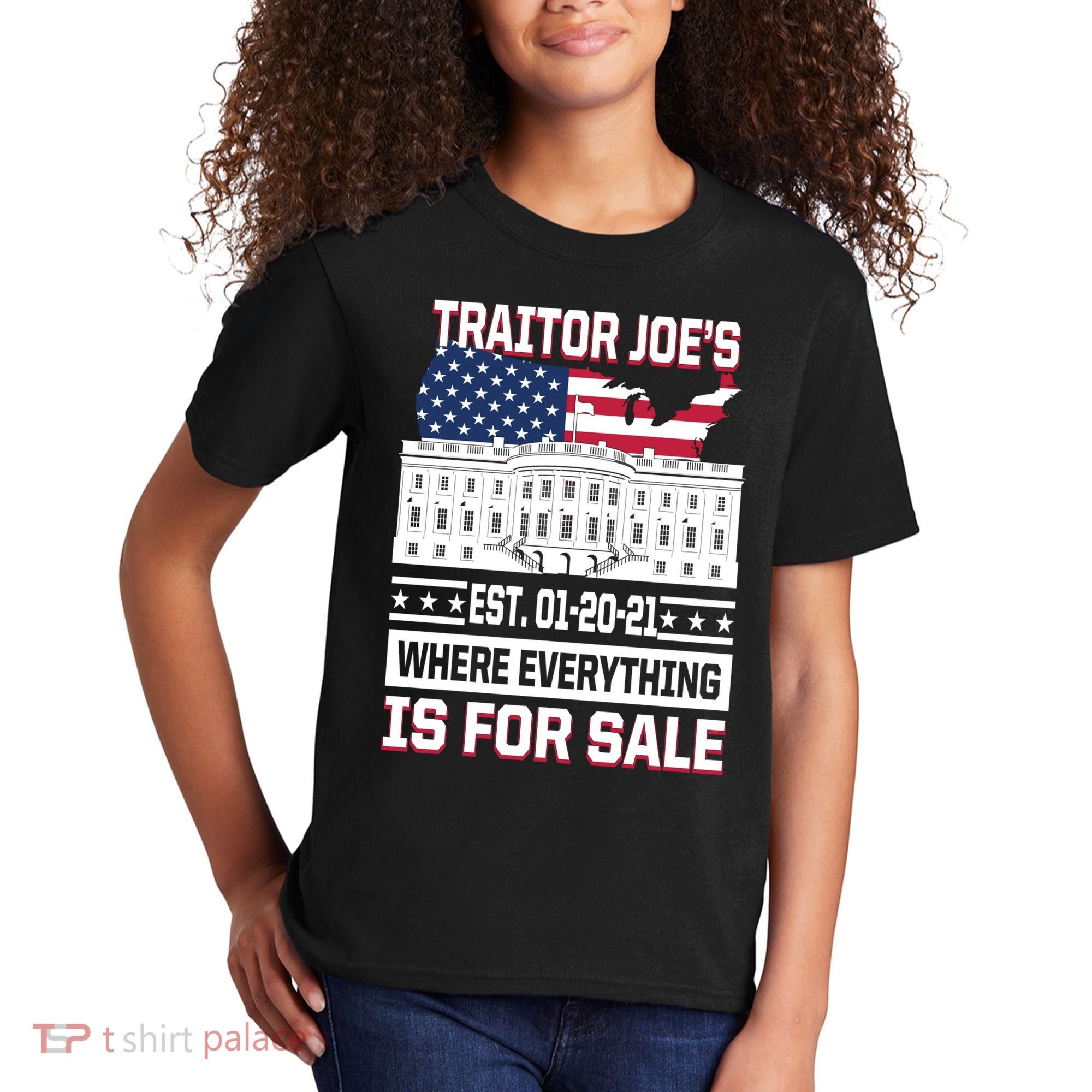 Traitor Joe's Where Everything Is For Sale Kids T-Shirt