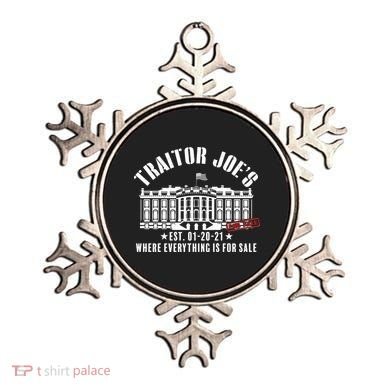 Traitor Joe's Where Everything Is For Sale Pro Republican Ornament