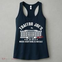 Traitor Joe's Where Everything Is For Sale Pro Republican Women's Tank Top thumb 3