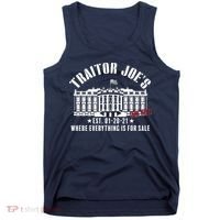 Traitor Joe's Where Everything Is For Sale Pro Republican Tank Top thumb 0