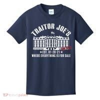 Traitor Joe's Where Everything Is For Sale Pro Republican Kids T-Shirt thumb 0