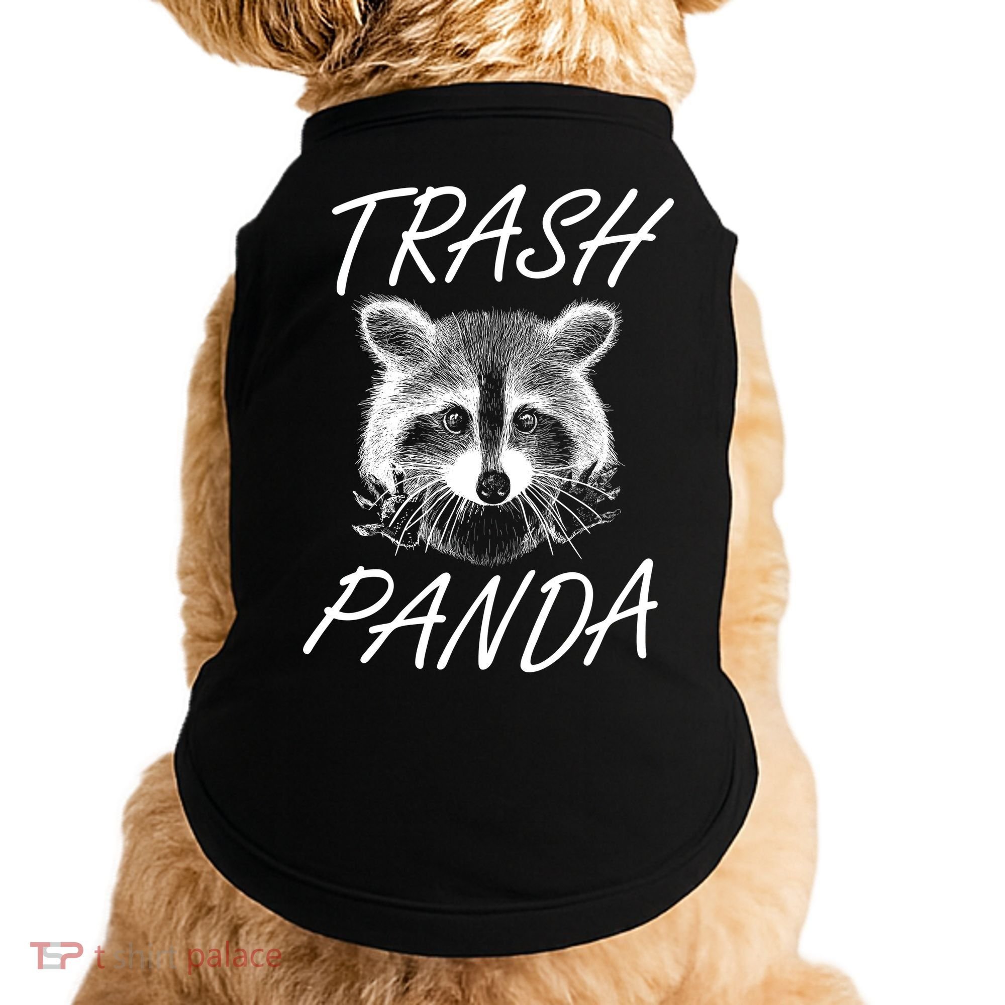 Trash Panda Funny Raccoon Doggie Tank