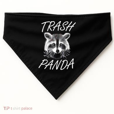 Trash Panda Funny Raccoon USA-Made Doggie Bandana